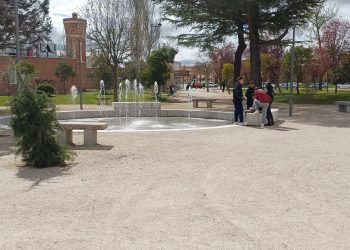 Peñaranda reabre el parque municipal de Los Jardines tras 14 meses de obra y una inversión cercana al medio millón de euros