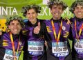 Medalla de plata por equipos para el Atletismo Macotera Jamón Prim en la Media Maratón de Mérida y bronce para los Bueno