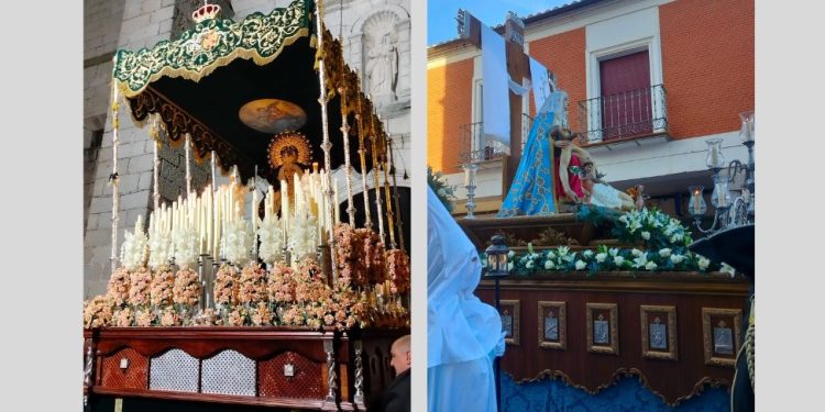 Emocionante arranque del Viernes Santo en Peñaranda: de la Madrugada con la Esperanza al Vía Crucis con la Piedad