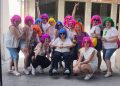 La familia Salinero organiza en Peñaranda una animada y colorida despedida de soltera a Raquel que se casa el próximo 18 de julio