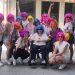 La familia Salinero organiza en Peñaranda una animada y colorida despedida de soltera a Raquel que se casa el próximo 18 de julio