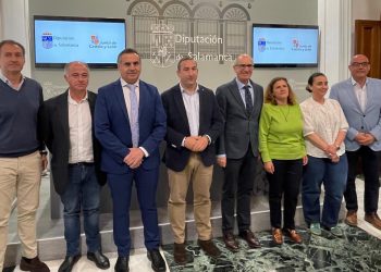 Mancera de Abajo acoge uno de los nuevos programas mixtos de formación con ocho alumnos en la especialidad de obra civil