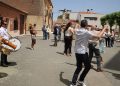 Villar de Gallimazo honra con bailes típicos al Santo Cristo de la Custodia en el día grande de las fiestas de Pentecostés