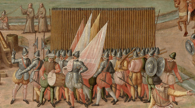 Infanteria espanola. Asedio de Alkmaar en 1573