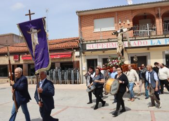 Alaraz estrena mayo con la tradicional fiesta anual de la centenaria asociación de socorros mutuos Santo Cristo de Monte