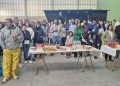 Aldeaseca de la Frontera da inicio a sus fiestas patronales con un gran convite y vivas a San Isidro Labrador, al pueblo y a España