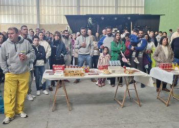 Aldeaseca de la Frontera da inicio a sus fiestas patronales con un gran convite y vivas a San Isidro Labrador, al pueblo y a España