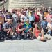 La asociación de mayores San Miguel, de Peñaranda, inicia su viaje a tierras catalanas con una visita turística a Barcelona