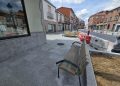 La céntrica calle del Carmen en Peñaranda afronta la recta final de las obras de humanización con disparidad de opiniones