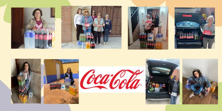 Las»Mujeres que dejan huella 2026″ reciben como regalo un lote de productos Coca Cola equivalente a un mes de consumo familiar