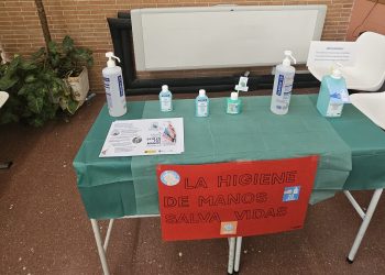 El centro de salud de Peñaranda recuerda la importancia de la higiene de manos en la prevención de las infecciones