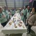 Aldeaseca de la Frontera comparte en el frontón una cena a base de parrillada en la penúltima jornada de las fiestas de San Isidro