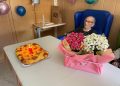 Teodosia González Rivera celebra en Alaraz sus 104 años de vida y suma su primer tataranieto a una extensa y querida familia