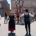Villoruela despide al Santo Cristo de la Esperanza hasta las fiestas de julio y le honra con misa, procesión y subasta de banzos