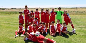 El CD Promesas Las Villas inaugura el campo municipal de fútbol de Babilafuente con la II edición del torneo triangular
