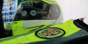 La Escuela de Tráfico de la Guardia Civil de Mérida tiñe de amarillo y verde las provincias de Badajoz, Cáceres y Salamanca