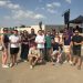 Miembros de la banda de la Hermandad de Cofradías de Peñaranda presencian en Zamora el I certamen de bandas Vulgo