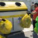 El programa «Basuraleza» logra retirar en Peñaranda cerca de 30 kilogramos de distintos residuos en una fructífera mañana