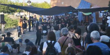 Samba Lanka llena de ritmo la localidad ribereña de Huerta con un intenso fin de semana de música, formación y convivencia