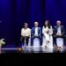 Pedrito y Carmen culminan su historia de amor de una década con una emotiva boda civil en el teatro Calderón de Peñaranda