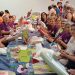 Encajeras de Peñaranda participan en el Encuentro de Bolillos «Ciudad de Salamanca» celebrado en el Palacio de Congresos