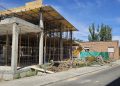 Un hombre resulta herido tras caer parte de una estructura en las obras de ampliación del centro de salud de Peñaranda