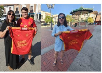 NOTICIAS A TIEMPO entrega las camisetas de la «Roja» a las dos ganadoras del sorteo del Mundial en Facebook e Instagram