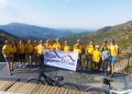 El club de senderismo Camino el Cristo, de Alaraz, disfruta de una ruta por el entorno abulense de las Cuevas del Águila
