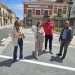 La calle del Carmen en Peñaranda, reabierta al tráfico: 22 nuevos aparcamientos en la zona y un espacio para el disfrute público