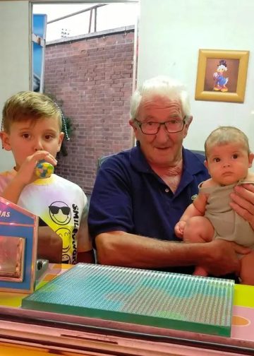 Peñaranda despide a Emilio Fernández, «alma y corazón» del recinto ferial con sus atracciones para el público infantil