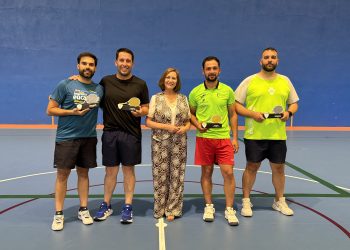 Peñaranda corona a los campeones del Trofeo Diputación de Salamanca de Frontenis en una vibrante jornada deportiva