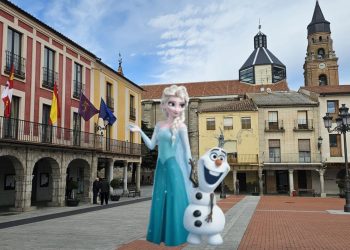 Peñaranda sumará este verano la casita de Frozen a la nueva ruta de cuentos infantiles gracias a la creatividad de Blas Madrid