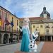 Peñaranda sumará este verano la casita de Frozen a la nueva ruta de cuentos infantiles gracias a la creatividad de Blas Madrid