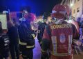 Desalojado un bloque de viviendas en Peñaranda por el humo de un cortocircuito originado en un piso situado en la planta baja