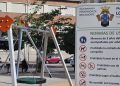 Peñaranda regula el uso de la zona infantil en el parque de Los Jardines: de 2 a 12 años y menores de 3, acompañados de adultos
