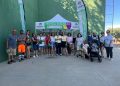 El programa Arboleda llega a Palaciosrubios con una plantación que ha reunido a niños y adultos en el parque municipal