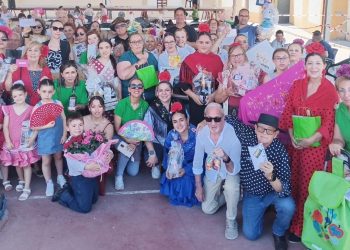 Villoria se viste de gala este sábado en la celebración de su VII Feria Rociera con un rotundo éxito de público y actividades