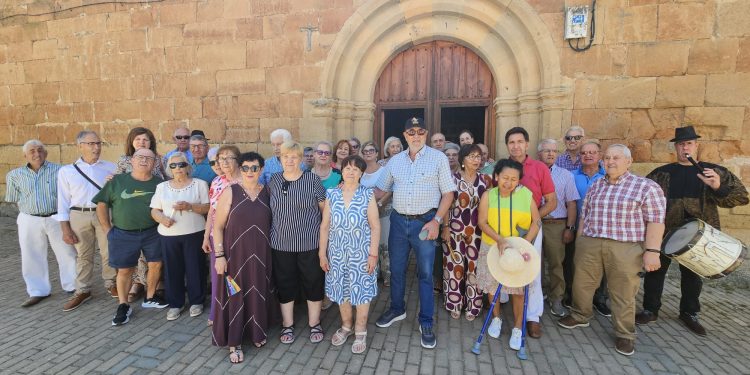 La asociación de mayores Los Charros cierra su semana cultural en Villoruela con una animada jornada de confraternidad