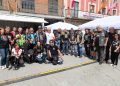 Cientos de moteros «toman» Peñaranda en el X aniversario del Comando Bracamonte con ruta, comida y cuatro bandas de rock