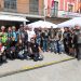 Cientos de moteros «toman» Peñaranda en el X aniversario del Comando Bracamonte con ruta, comida y cuatro bandas de rock