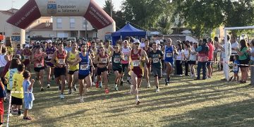 Daniel Ayuso y Verónica Sánchez ganan la prueba absoluta en la carrera popular de Villoruela que llega a su «mayoría de edad»