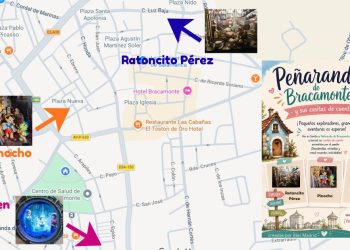 Peñaranda y sus casitas de cuento, el reclamo para la infancia que visita este verano la localidad y los pueblos de la comarca