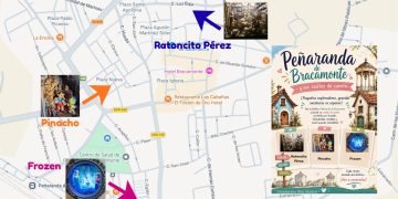 Peñaranda y sus casitas de cuento, el reclamo para la infancia que visita este verano la localidad y los pueblos de la comarca