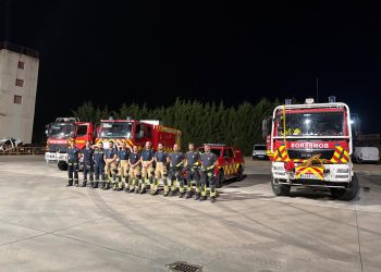 La Diputación de Salamanca moviliza efectivos del SPEIS para colaborar en la emergencia nacional por los incendios en Ávila