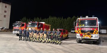 La Diputación de Salamanca moviliza efectivos del SPEIS para colaborar en la emergencia nacional por los incendios en Ávila