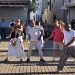 Amelio García Bueno convierte la plaza de Santiago de la Puebla en un gran salón de baile con una participativa y animada clase