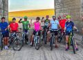 Las bicicletas son para el verano, también en Peñaranda: las nuevas rutas estivales en BTT comienzan con notable aceptación