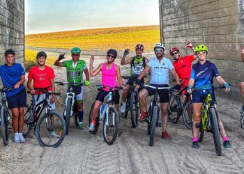 Las bicicletas son para el verano, también en Peñaranda: las nuevas rutas estivales en BTT comienzan con notable aceptación