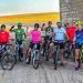Las bicicletas son para el verano, también en Peñaranda: las nuevas rutas estivales en BTT comienzan con notable aceptación