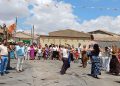 Bailes, vivas y el himno a Santiago Apóstol en la procesión de Cordovilla que ha contado con una destacada participación vecinal